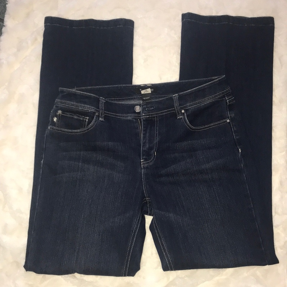 White House Black Market Blanc Jeans size 10 - Picture 1 of 4